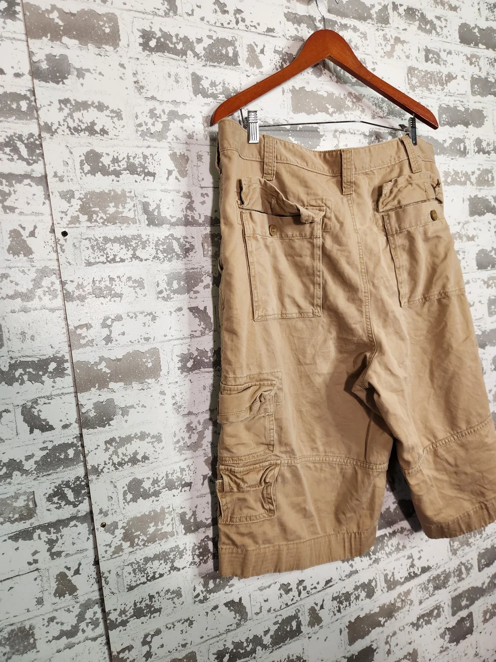 Roundtree & Yorke Tan Cargo Shorts